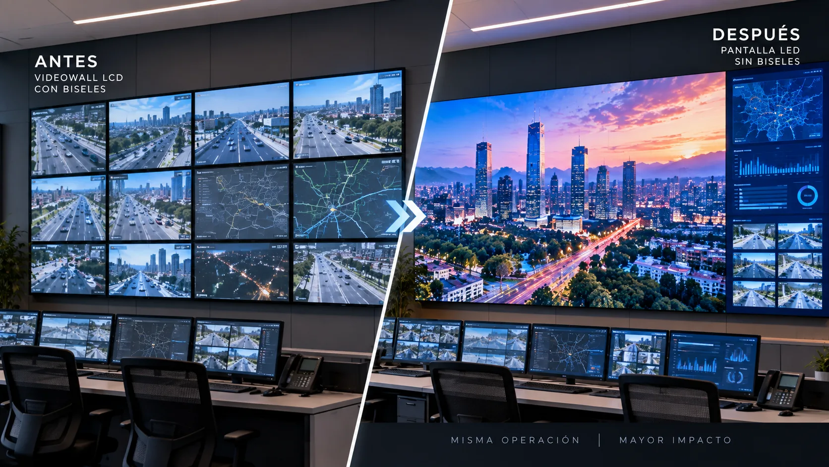 Modernización a Pantalla LED - Pantallas LED México